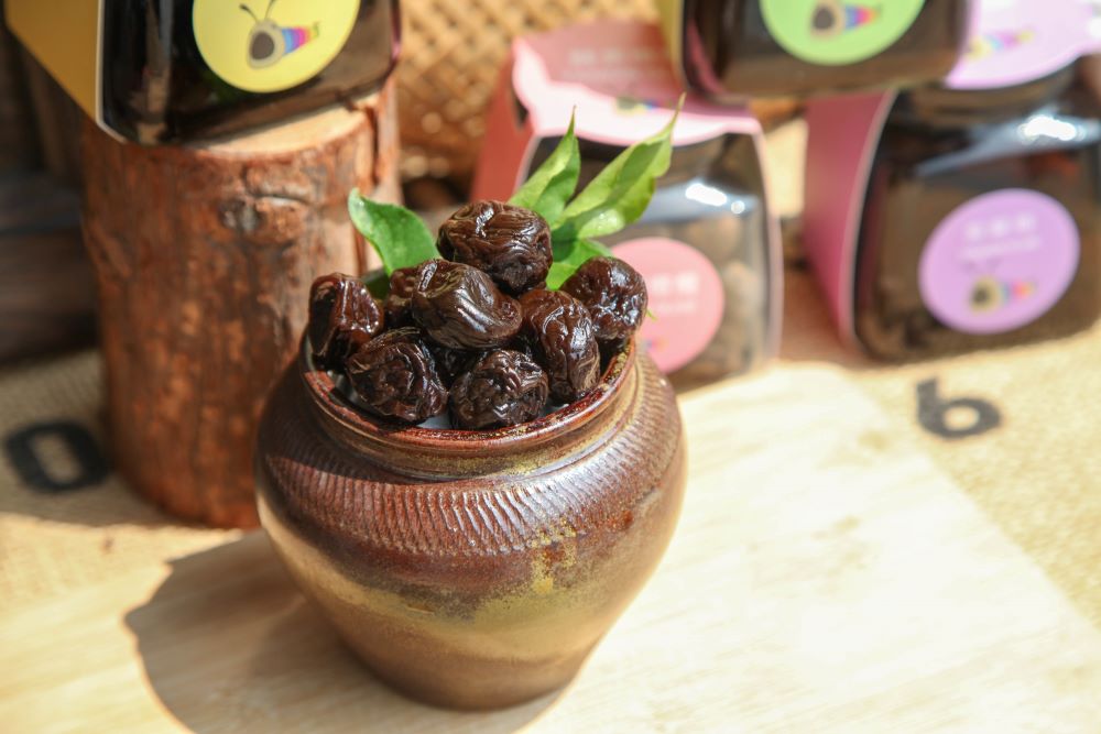 紫蘇梅、茶梅等多元的梅產品都是直銷站長銷的經典商品。